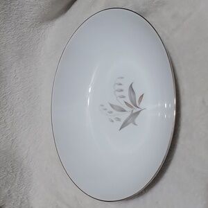 Vintage Kaysons Fine China Golden Rhapsody oval serving bowl